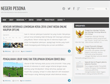 Tablet Screenshot of negeripesona.com